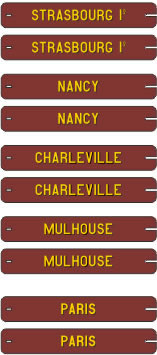 REE Modeles XB-023 - Plates IS PTT Bordeaux Bordeaux faded VB-020